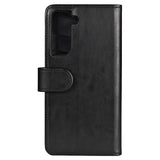 Samsung Galaxy S21 FE (5G) Gear Wallet - Læder Flip Cover m. Pung - Sort