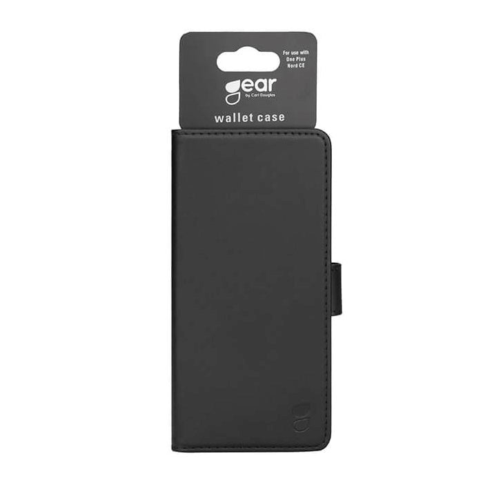 GEAR OnePlus Nord 2 (5G) Wallet Læder Flip Cover m. Pung Sort