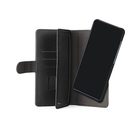 Gear Wallet Samsung Galaxy S22+ (Plus) 2in1 Flip Cover m. 7 Kortlommer og Magnet - Sort