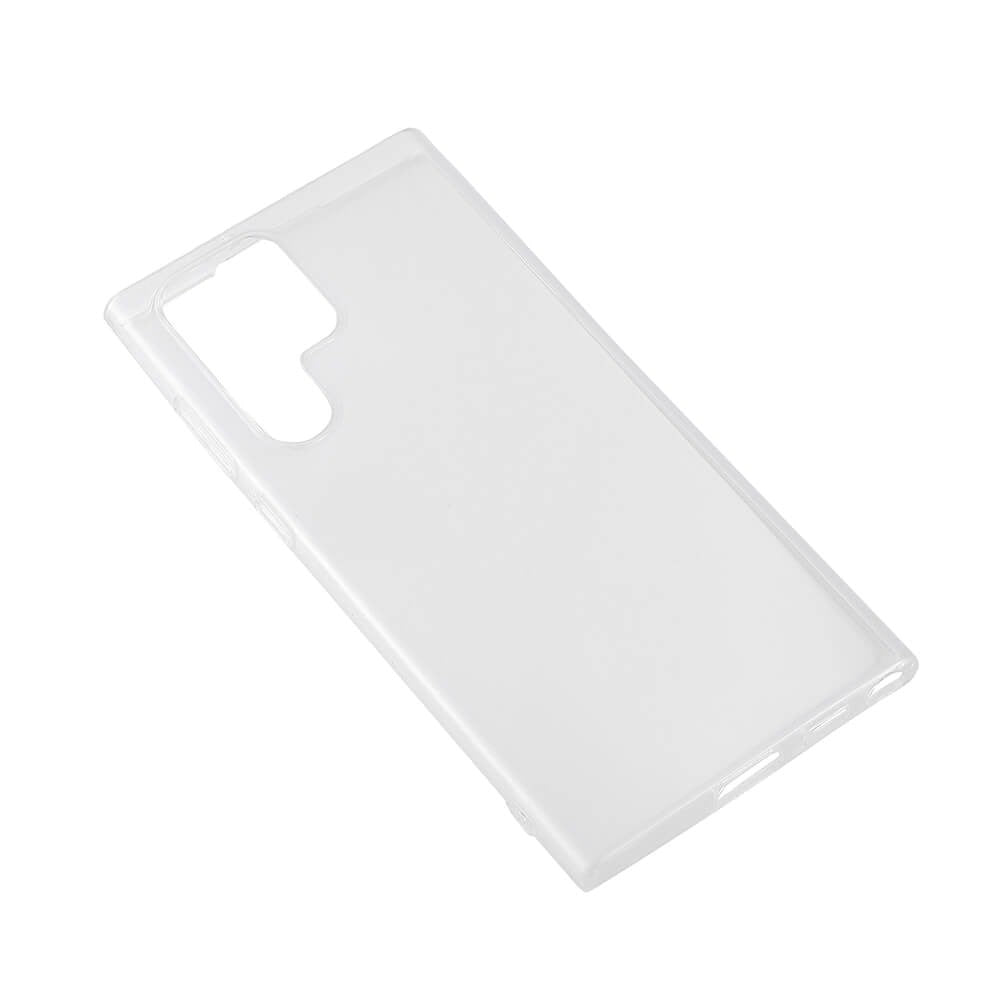 Samsung Galaxy S22 Ultra GEAR Fleksibelt Plastik Mobil Cover - Gennemsigtig