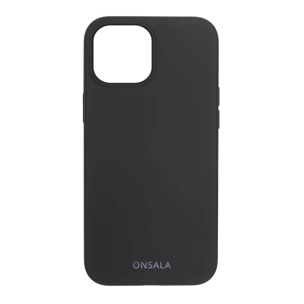 GEAR Onsala Collection iPhone 13 Mini Liquid Silikone Bagside Cover - Black