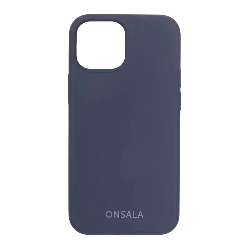 GEAR iPhone 13 Mini Onsala Collection True Liquid Silikone Bagside Case - Cobalt Blue