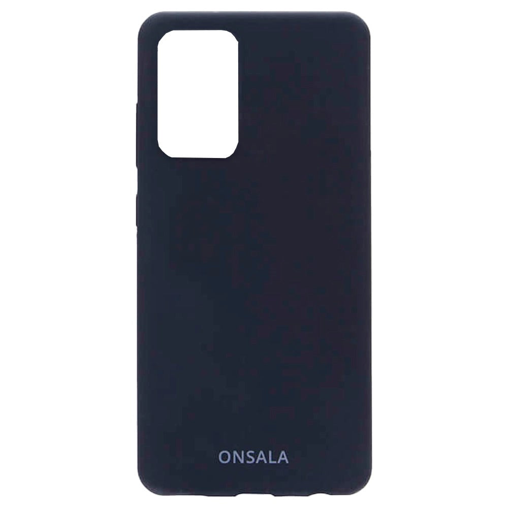 Samsung Galaxy A52/A52s (4G/5G) GEAR Onsala Collection Liquid Silikone Bagside Case - Black