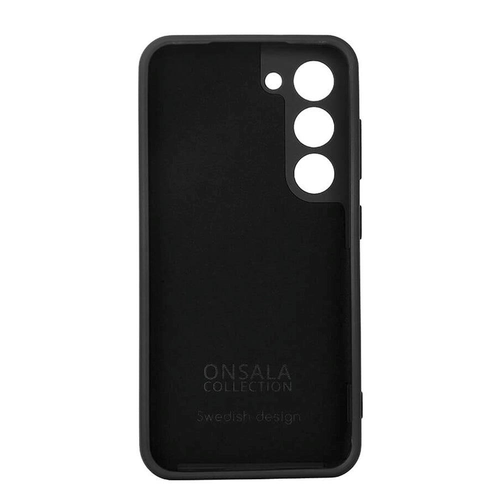 Samsung Galaxy S23 Onsala Silikone Bagside Case - Black