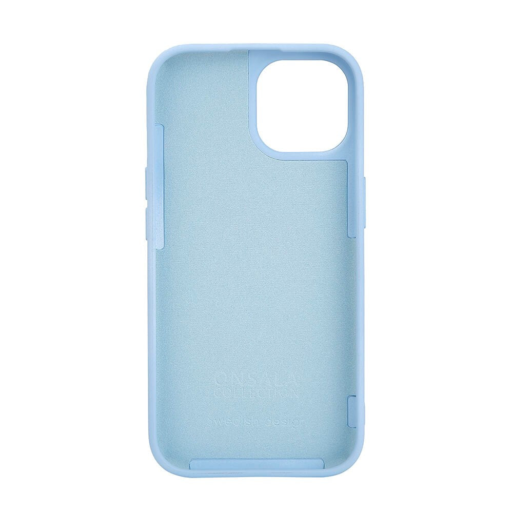 iPhone 15 GEAR Onsala Silikone Case - MagSafe Kompatibelt - Light Blue