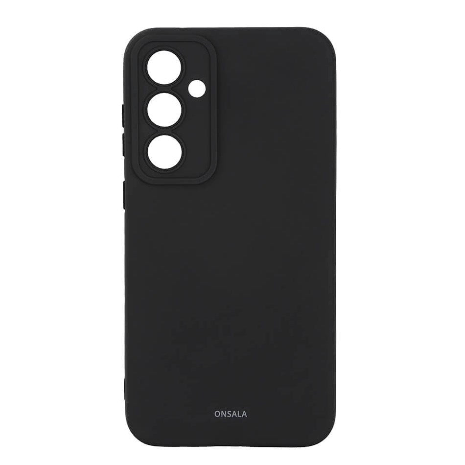 GEAR Onsala Samsung Galaxy S23 FE Silikone Touch Bagside Cover - Black