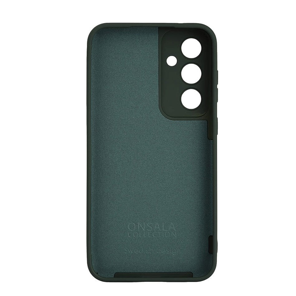 Onsala Samsung Galaxy S23 FE Silikone Touch Bagside Cover - Olive Green