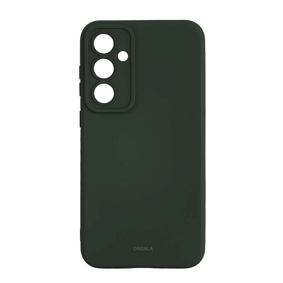 Onsala Samsung Galaxy S23 FE Silikone Touch Bagside Cover - Olive Green