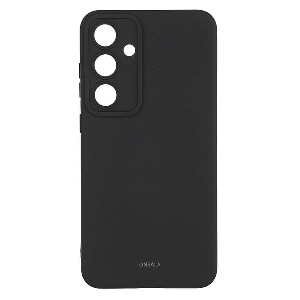 Samsung Galaxy S24+ (Plus) Onsala Silikone Bagside Case - Black