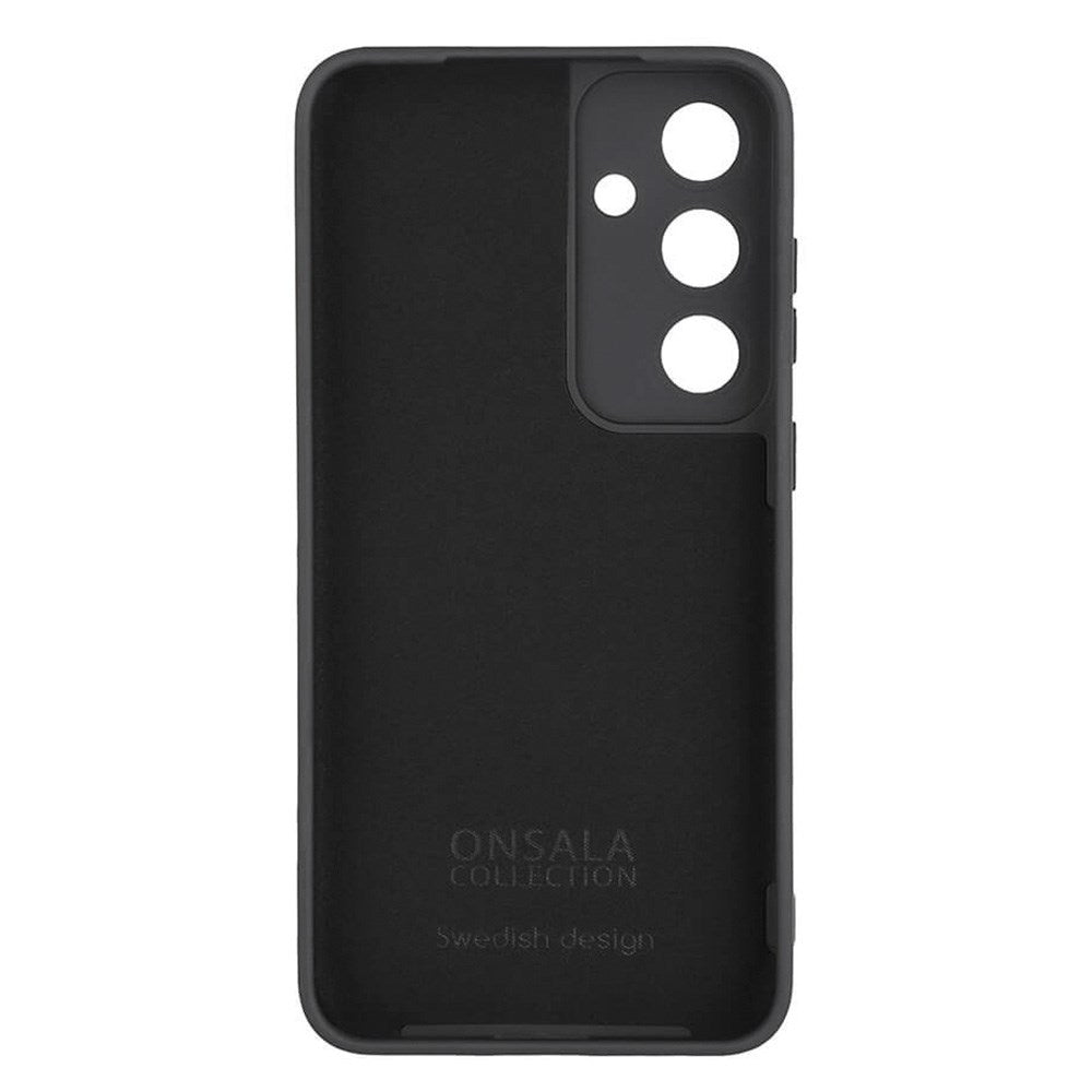 Samsung Galaxy S24+ (Plus) Onsala Silikone Bagside Case - Black