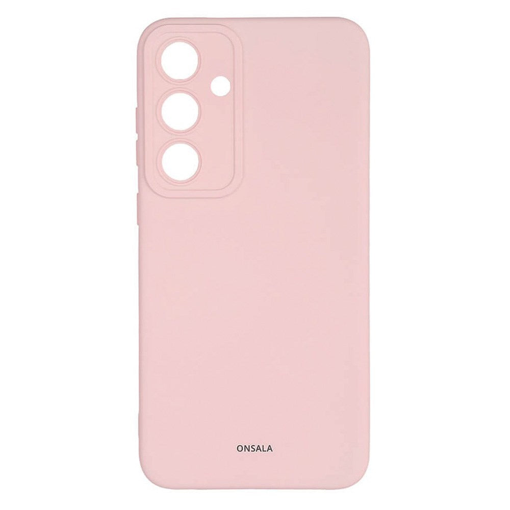 Samsung Galaxy S24+ (Plus) GEAR Onsala Silikone Bagside Case - Chalk Pink