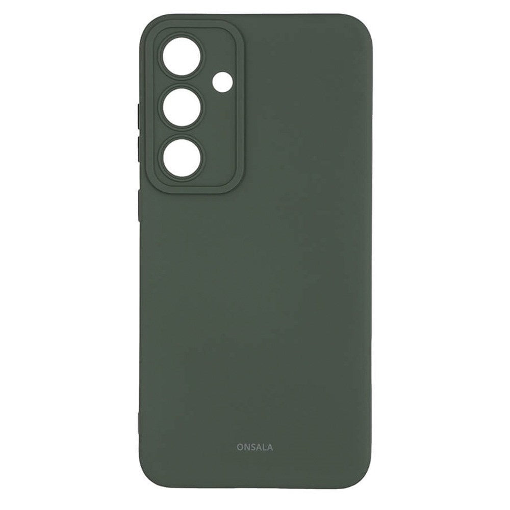 Samsung Galaxy S24+ (Plus) GEAR Onsala Silikone Bagside Case - Mørkegrøn