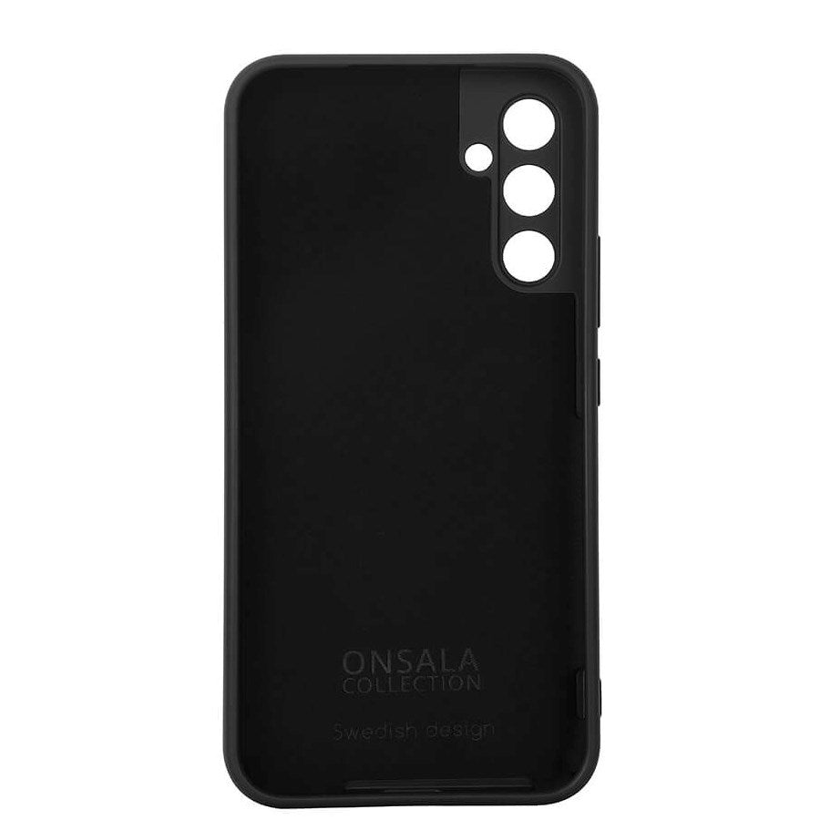 Onsala Samsung Galaxy A35 (5G) Silikone Touch Bagside Cover - Black