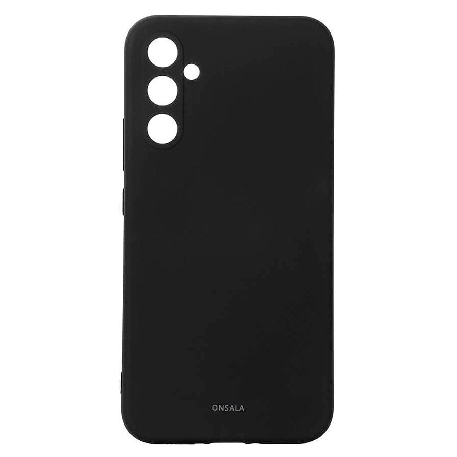 Onsala Samsung Galaxy A35 (5G) Silikone Touch Bagside Cover - Black