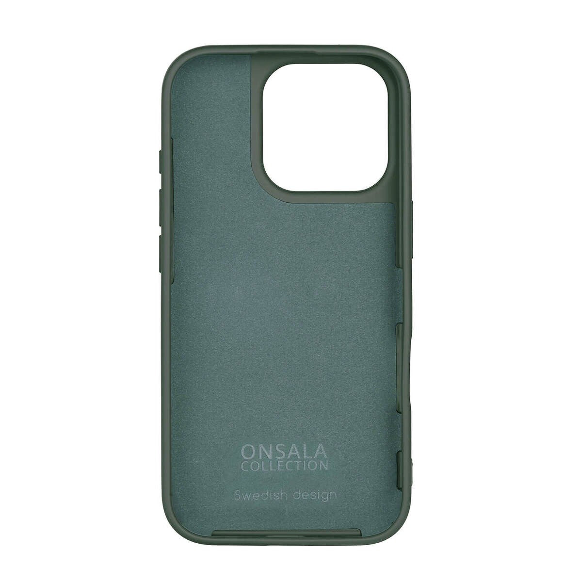 iPhone 16 Pro Onsala Silikone Mobil Cover - MagSafe Kompatibelt - Olive Green