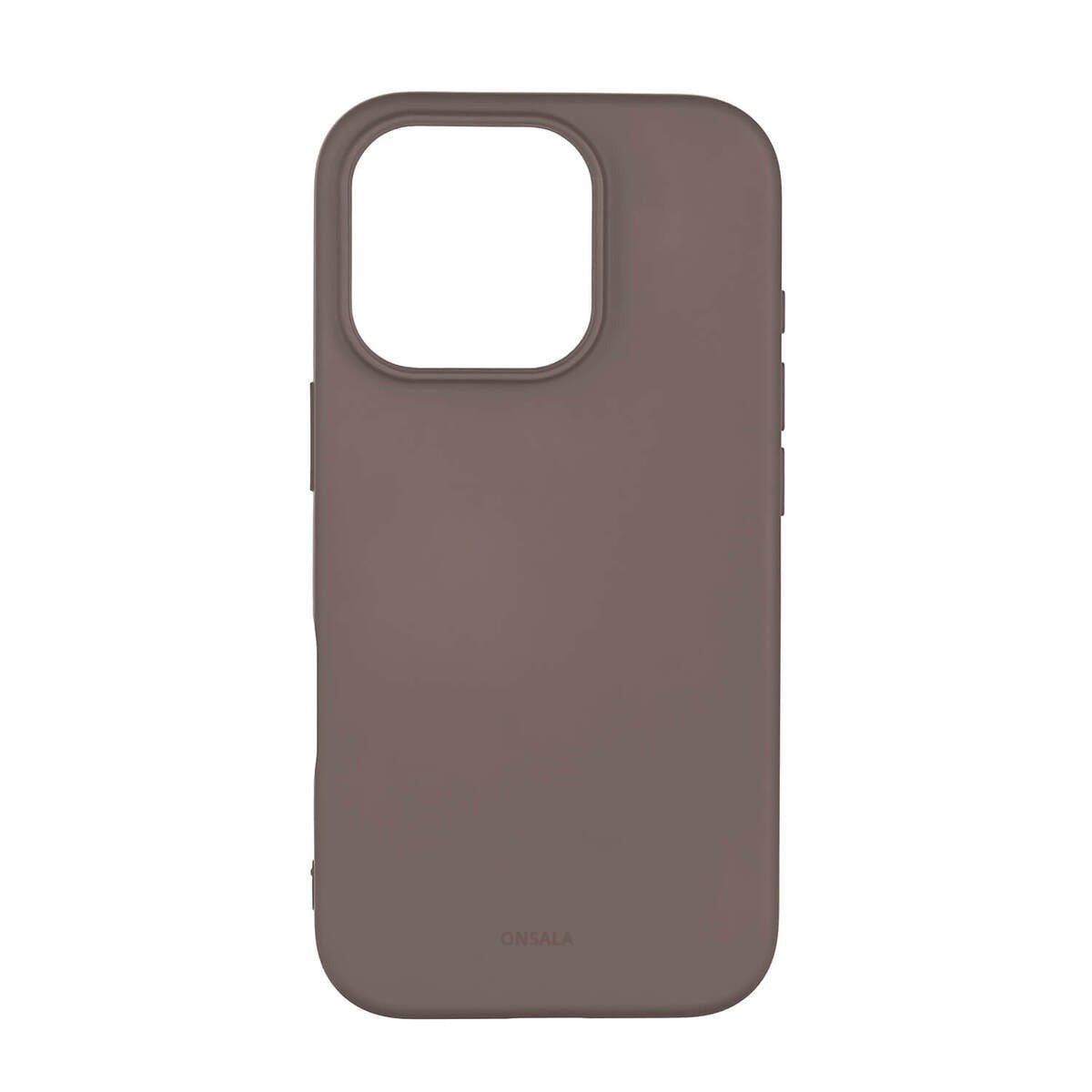 iPhone 16 Pro Onsala Silikone Mobil Cover - MagSafe Kompatibelt - Chocolate