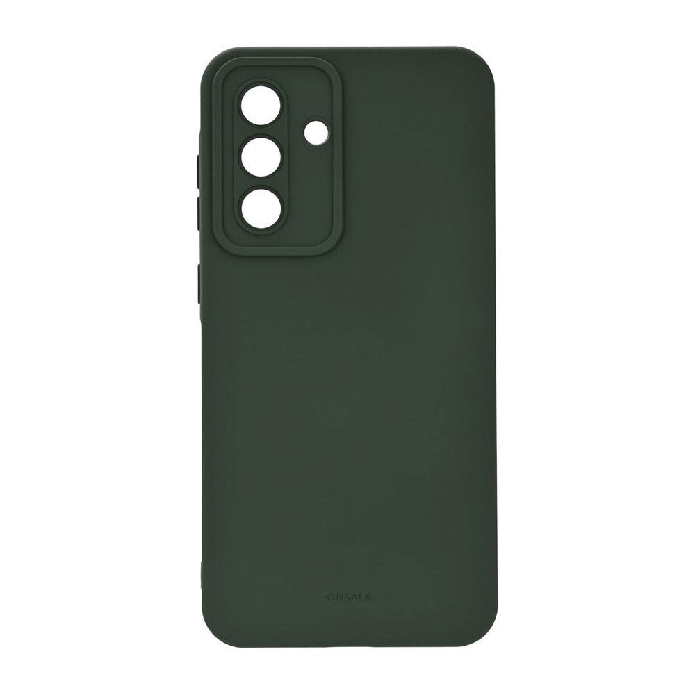 Samsung Galaxy A36 (5G) Onsala Silikone Mobil Case - Olive Green