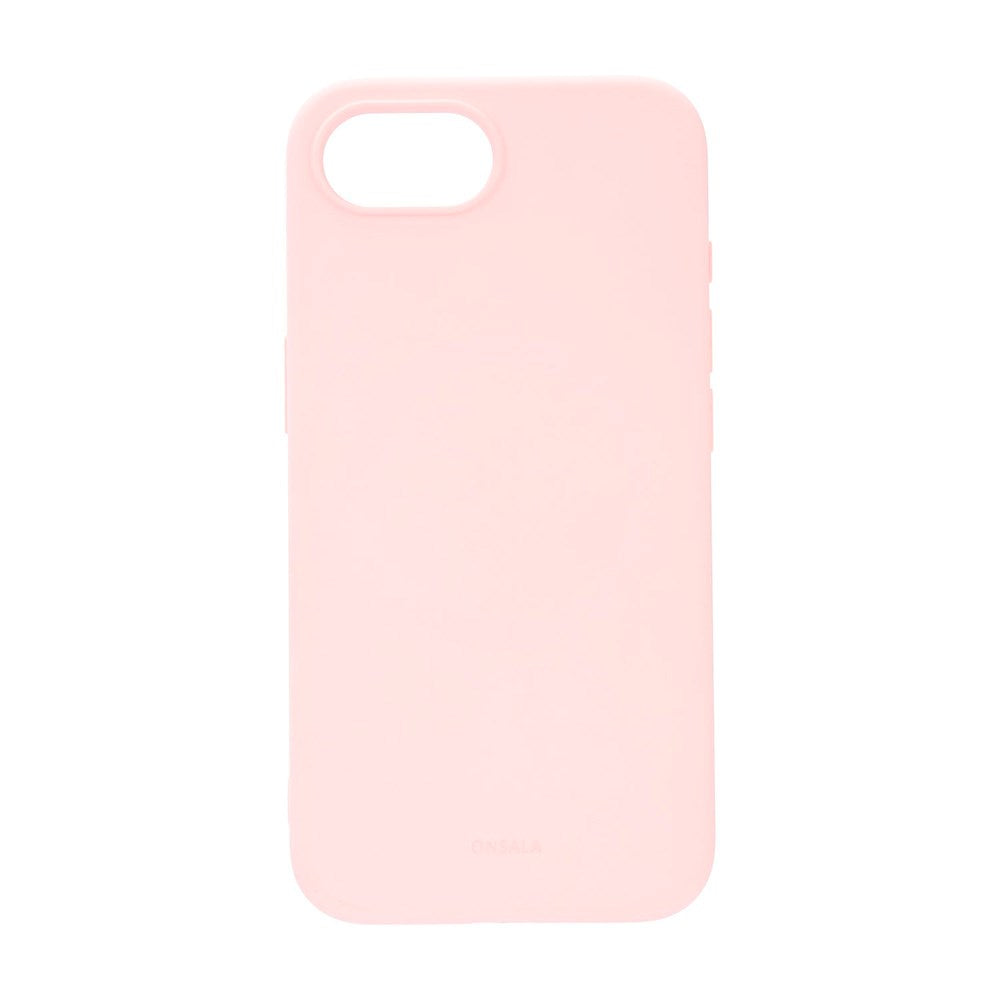 iPhone 16e - Onsala Silikone Cover - Chalk Pink