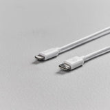 Smartline (3A/15W) USB-C til Lightning Kabel 2 m. - Hvid