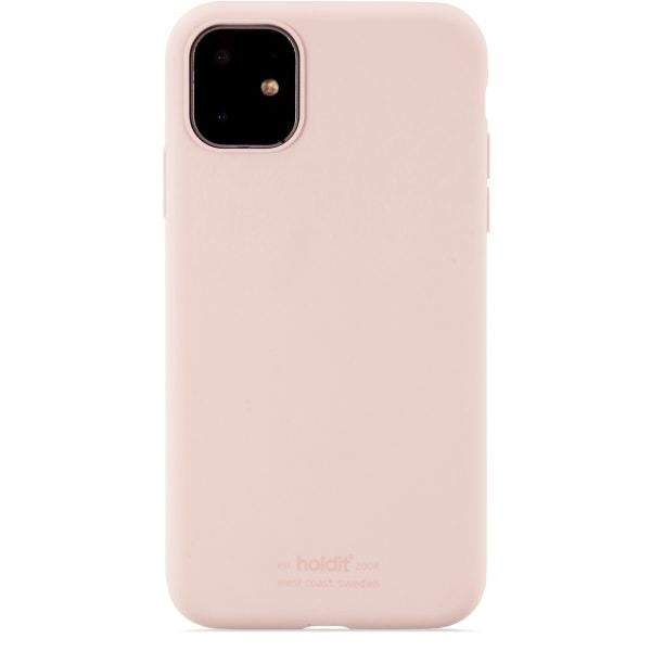 Holdit iPhone 11 Soft Touch Mobil Cover - Blush Pink