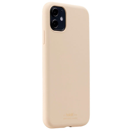 Holdit iPhone 11 Soft Touch Silikone Mobil Cover - Beige