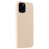 Holdit iPhone 12 / 12 Pro Soft Touch Silikone Mobil Cover - Beige