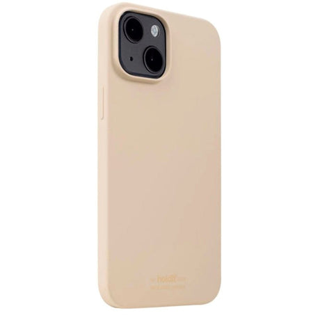 Holdit iPhone 13 Soft Touch Mobil Cover - Beige