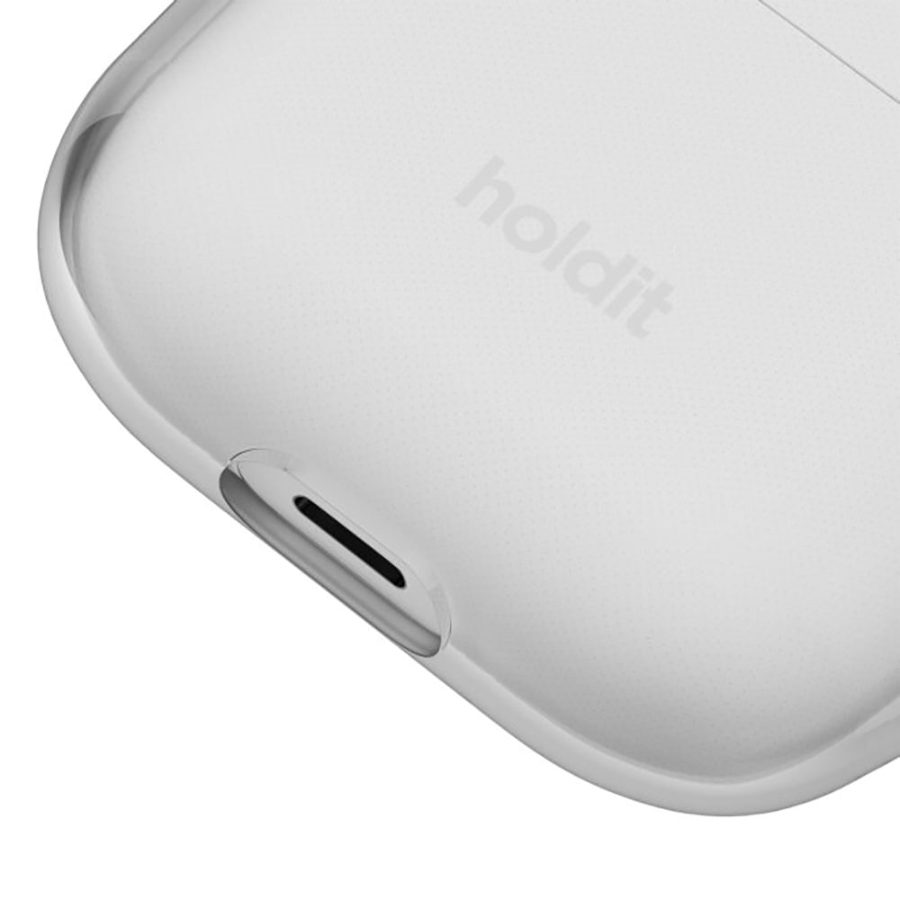 Holdit Apple AirPods (3. gen.) Seethru Cover - Hvid