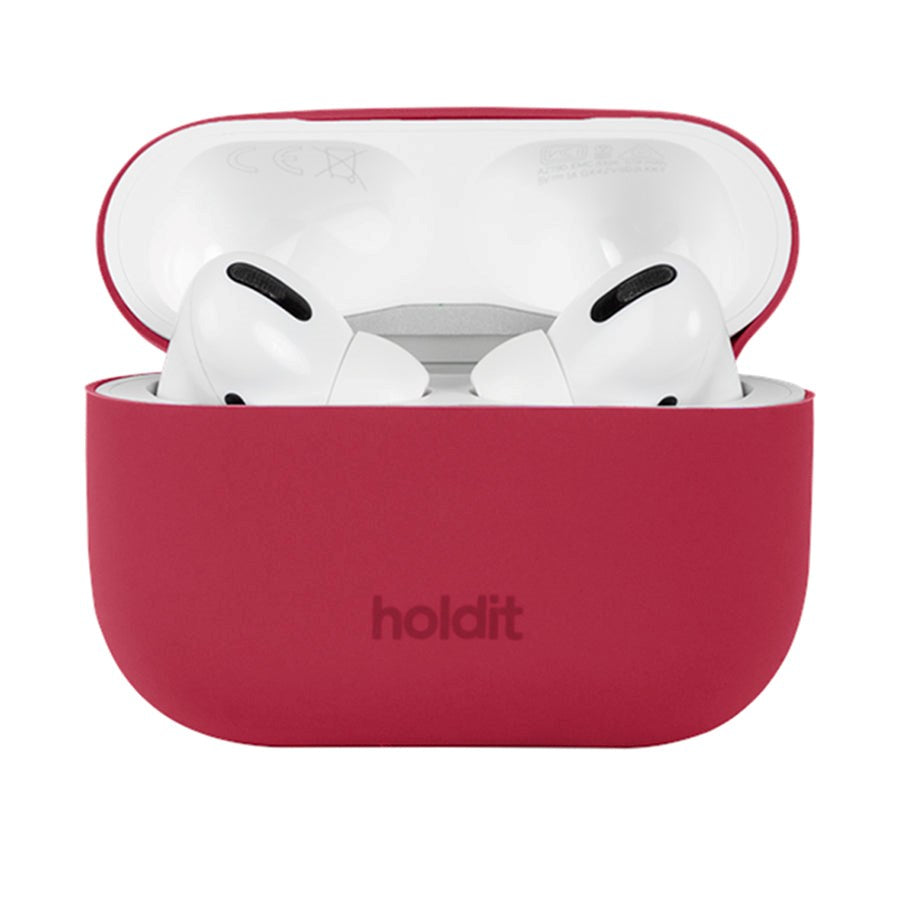 AirPods Pro 2 / Pro Silikone Cover Holdit - Red Velvet