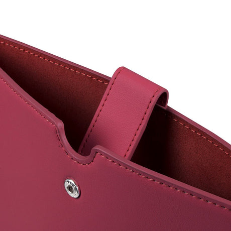 Holdit MacBook / Laptop 14" Sleeve i Læder (32,5 x 22,7 x 2 cm) - Red Velvet