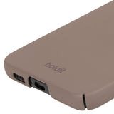 Holdit Samsung Galaxy S24 Slim Plastic Cover - Mocha Brown