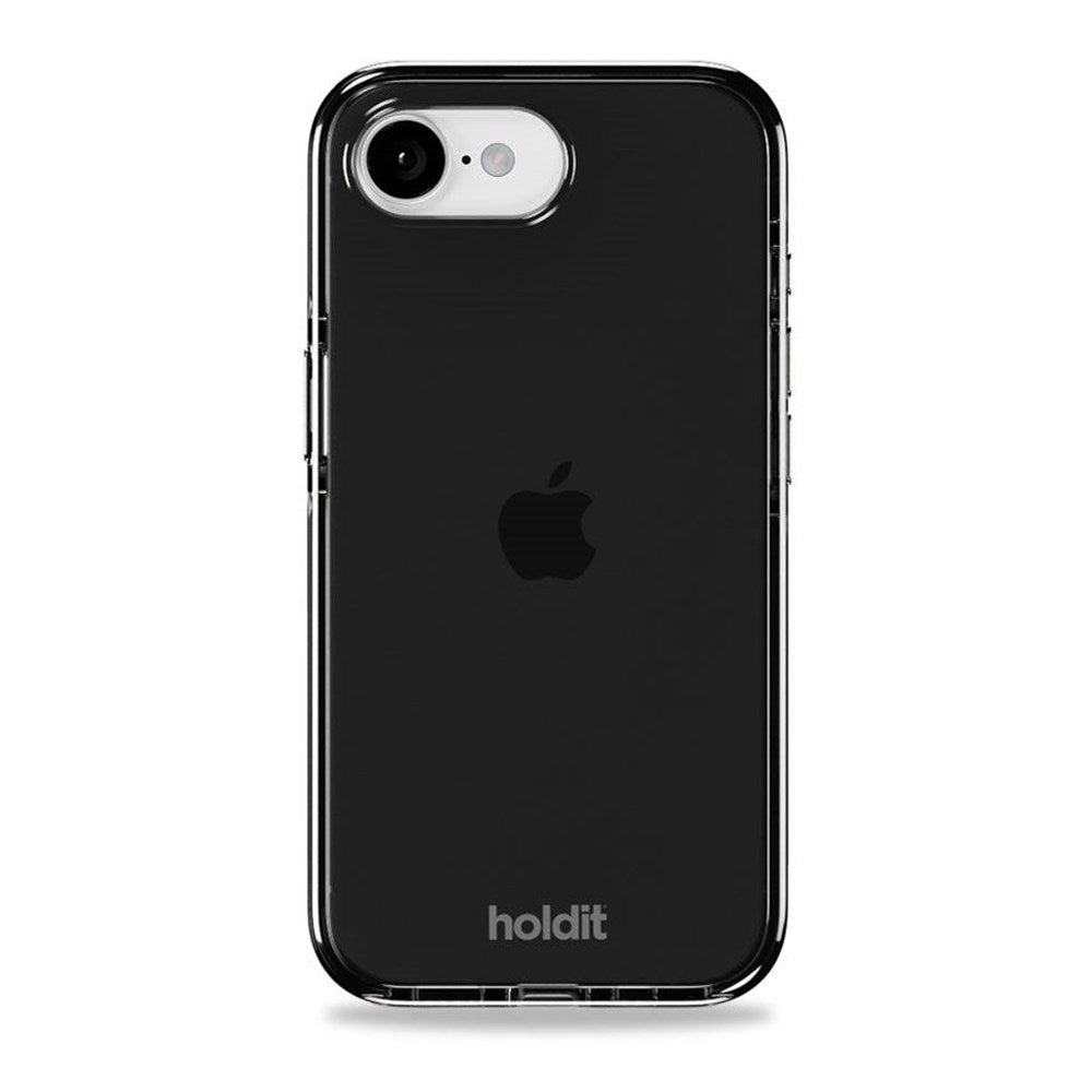 Holdit iPhone 16e Seethru Mobil Cover - Black