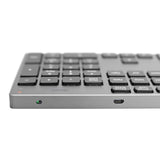 Deltaco Ultra Slim Aluminium Wireless Tastatur - Sort