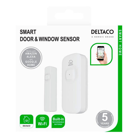 Deltaco Dør- og Vindue Sensor - Hvid