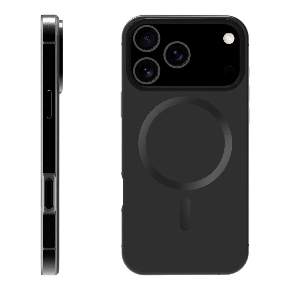 iPhone 17 Pro X2O Mag Metal Mobil Cover - MagSafe Kompatibel - Sort
