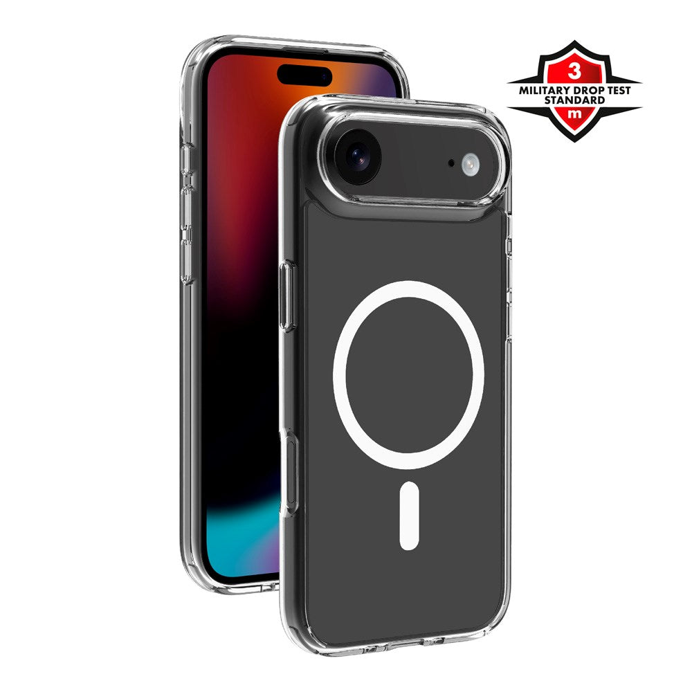 X2O iPhone Air Mag Clear Mobil Cover - MagSafe Kompatibel - Gennemsigtig