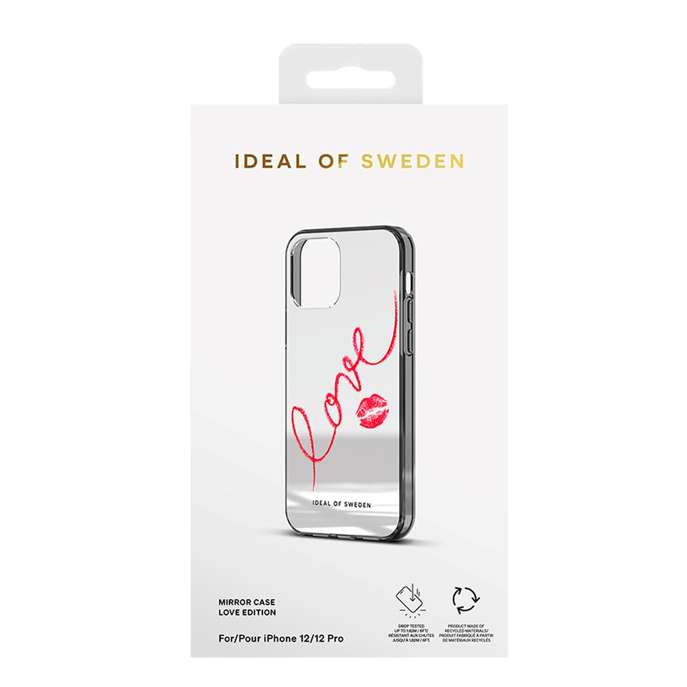 iDeal Of Sweden iPhone 12 Pro / 12 Mirror Cover - Love Edition