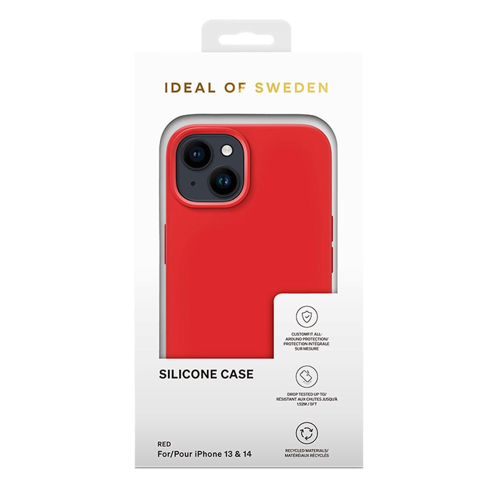 iDeal Of Sweden iPhone 14 / 13 Silikone Mobil Cover - Red