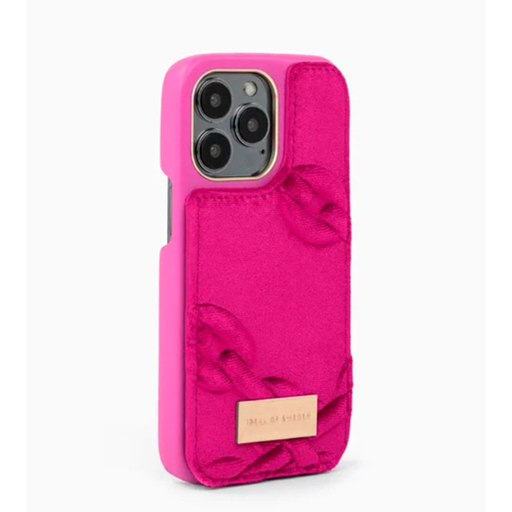 iDeal Of Sweden iPhone 13 Pro Fashion Atelier Case - Velour Hyper Pink
