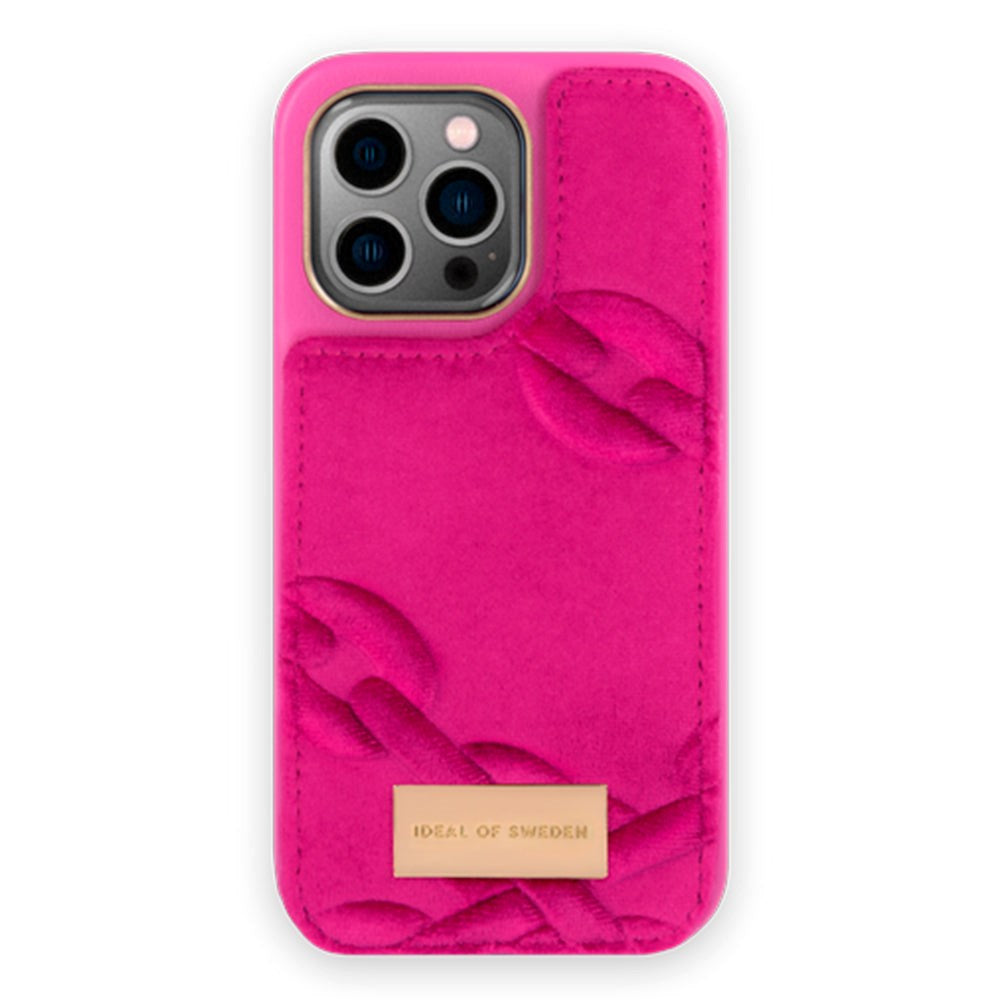 iDeal Of Sweden iPhone 13 Pro Fashion Atelier Case - Velour Hyper Pink