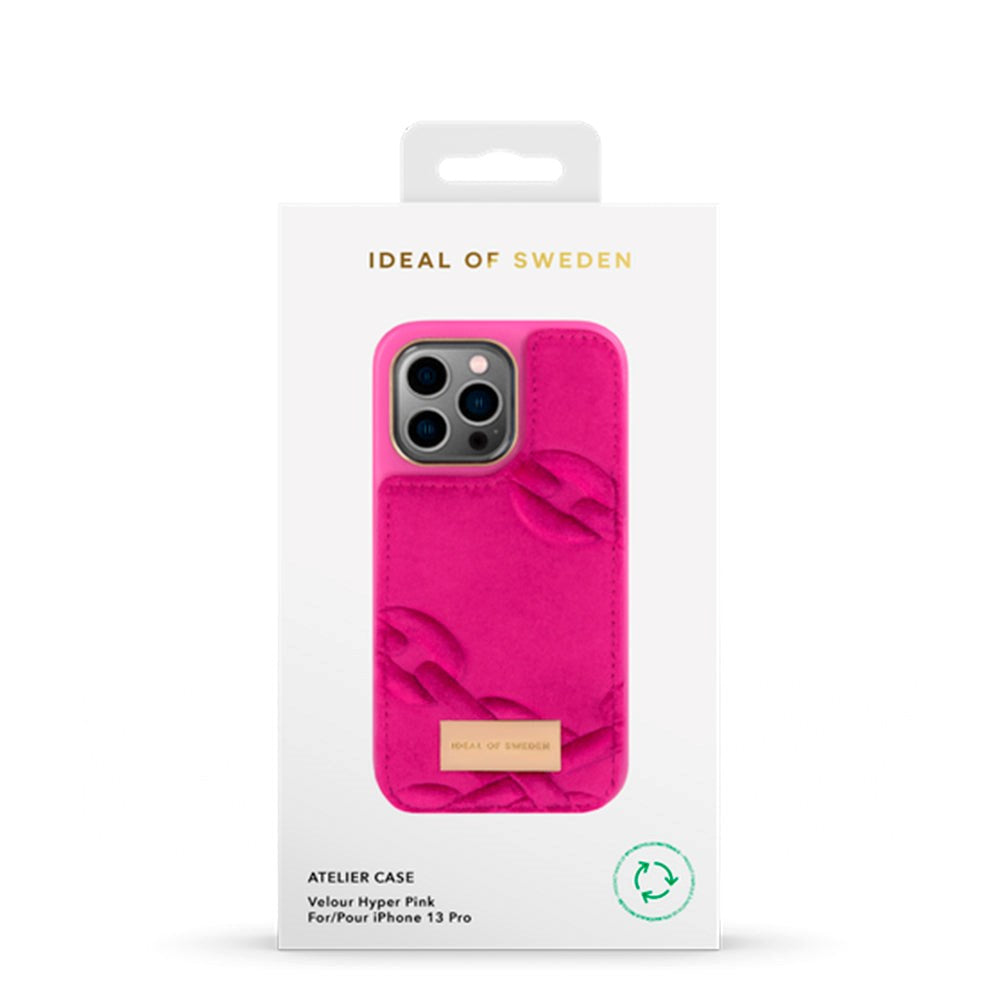 iDeal Of Sweden iPhone 13 Pro Fashion Atelier Case - Velour Hyper Pink