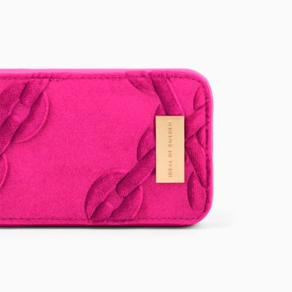 iDeal Of Sweden iPhone 14 Pro Fashion Atelier Case - Velour Hyper Pink