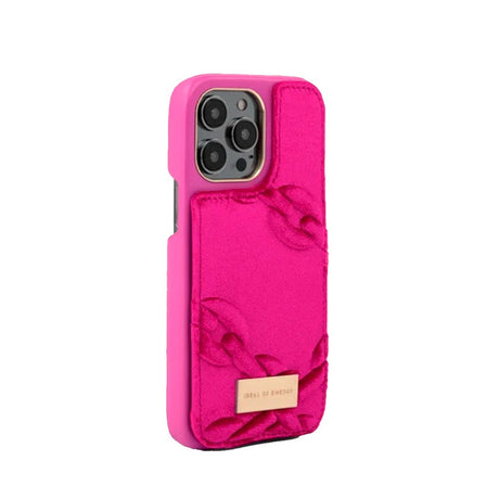 iDeal Of Sweden iPhone 14 Pro Max Fashion Atelier Case - Velour Hyper Pink