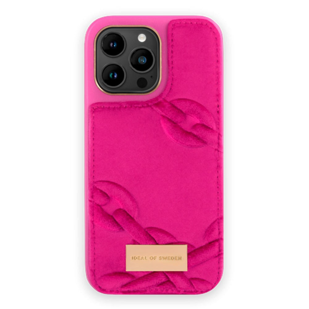 iDeal Of Sweden iPhone 14 Pro Max Fashion Atelier Case - Velour Hyper Pink