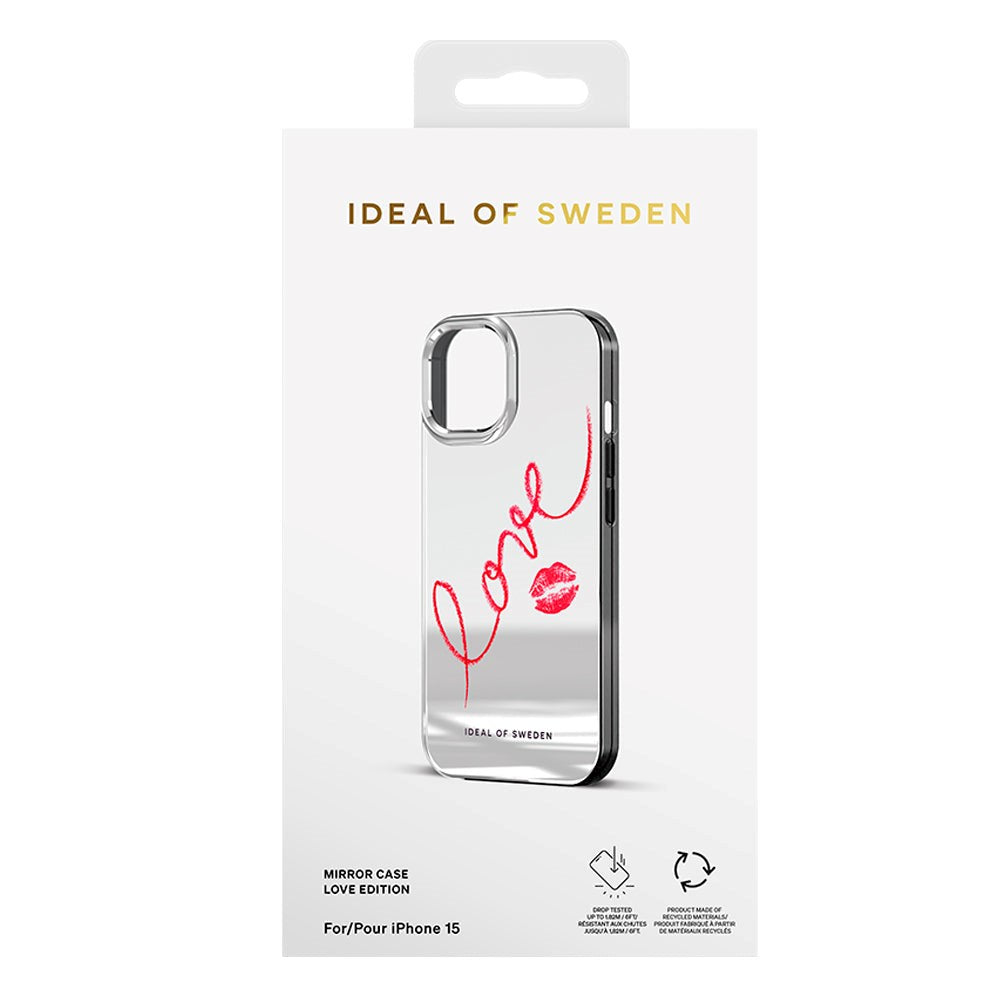 iPhone 15 iDeal Of Sweden Mirror Cover- Love Edition