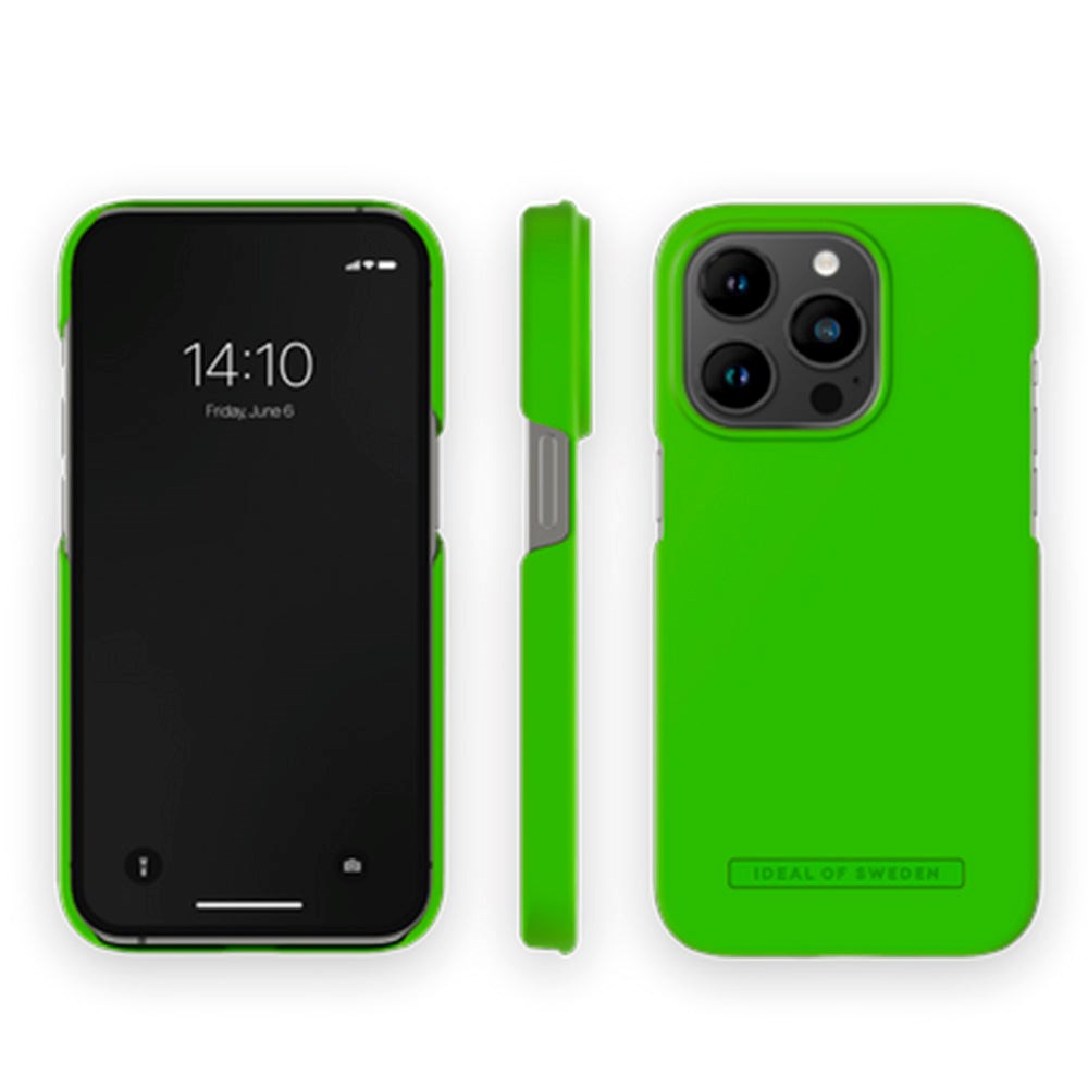 Ideal Of Sweden iPhone 14 Pro Fashion Cover Seamless - Hyper Lime