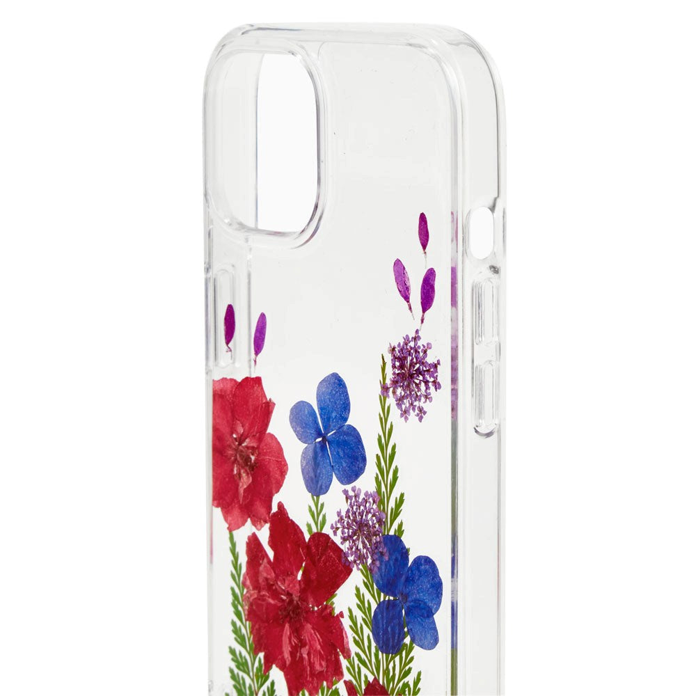 iPhone 15 iDeal Of Sweden Clear Cover - Autumn Bloom