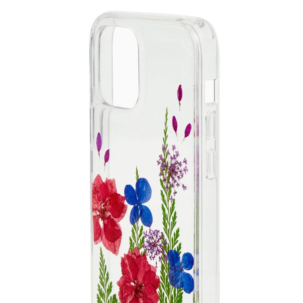 iPhone 12 / 12 Pro iDeal Of Sweden Clear Cover - Autumn Bloom