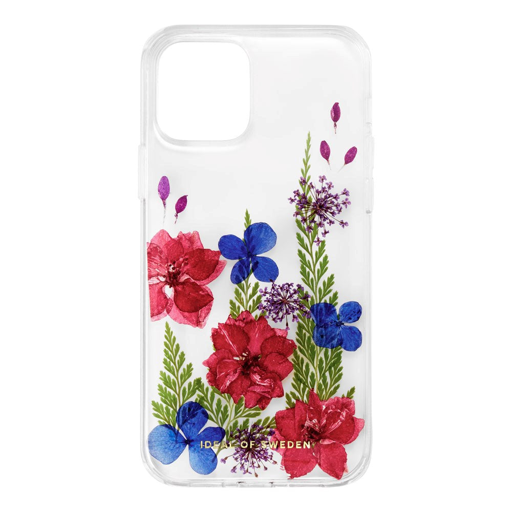 iPhone 12 / 12 Pro iDeal Of Sweden Clear Cover - Autumn Bloom