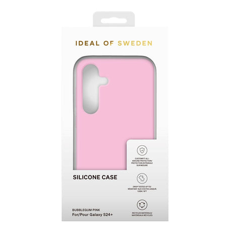 Samsung Galaxy S24+ (Plus) iDeal Of Sweden Silicone Cover - Bubblegum Pink